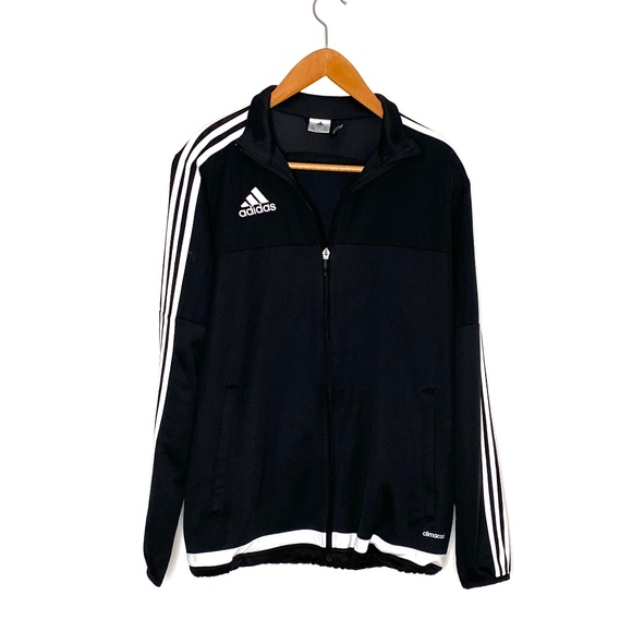 adidas Other - Adidas Climacool Size Medium Blac Zipper Athletic